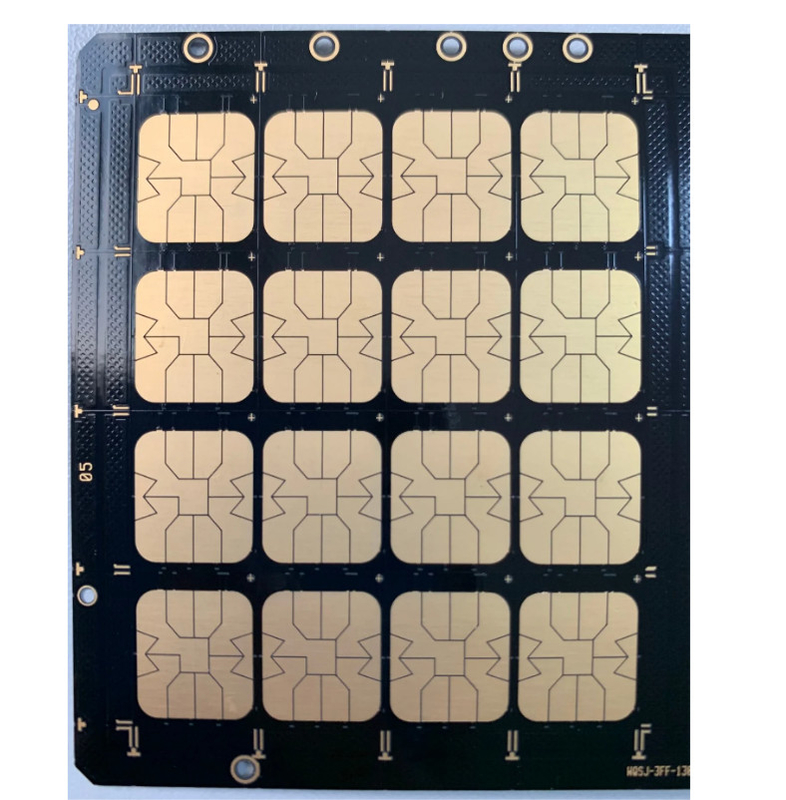 （0.1-0.4mm）Gold Plating Ultrathin Rigid PCB Board